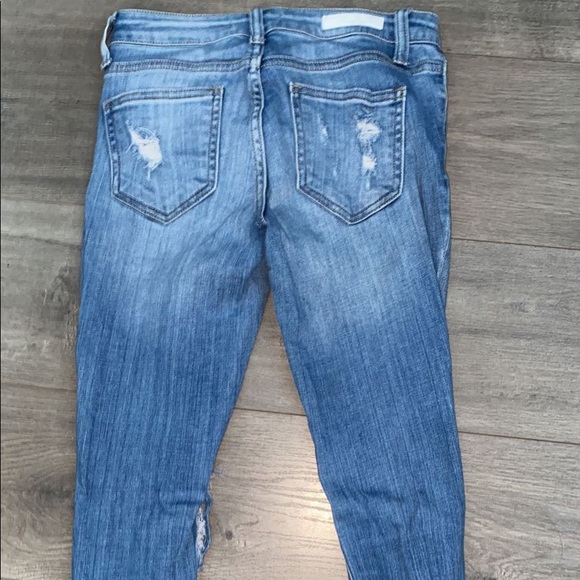 LOW RISE RIPPED CHARLOUTTE ROUSSE PANTS - Picture 2 of 2